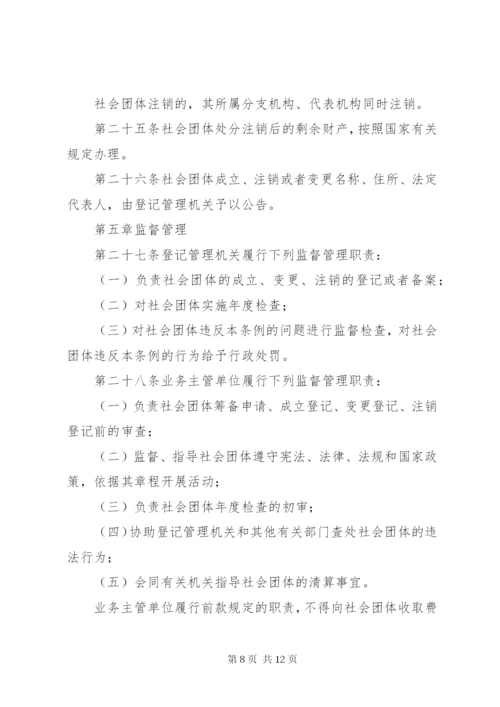 社会团体登记管理条例.docx