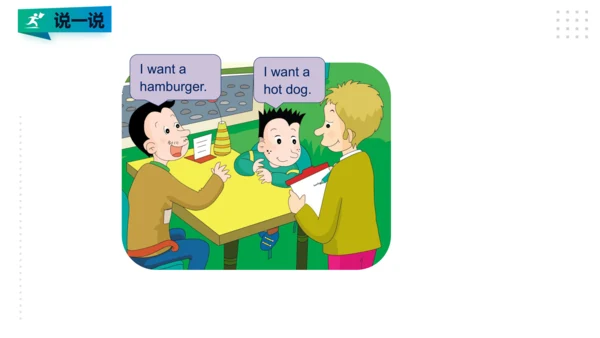 Module1 Unit1 I want a hot dog, please 课件(共27张PPT)