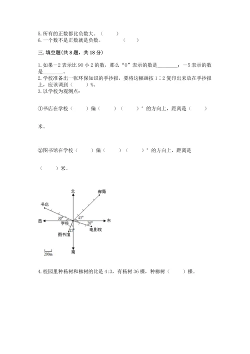 六年级下册数学 期末测试卷精品【必刷】.docx