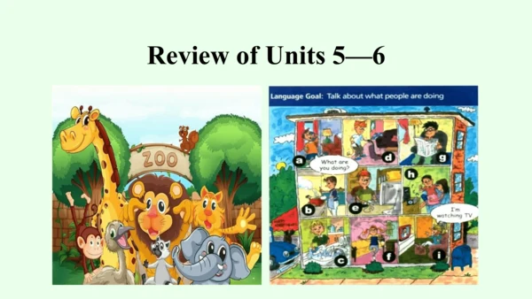 【优质课件】人教新目标（Go for it） 七年级下 Review of Units 5—6复习课