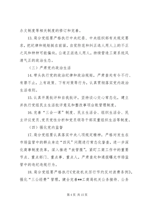 招商促进局XX年度党风廉政建设主体责任工作清单 (5).docx