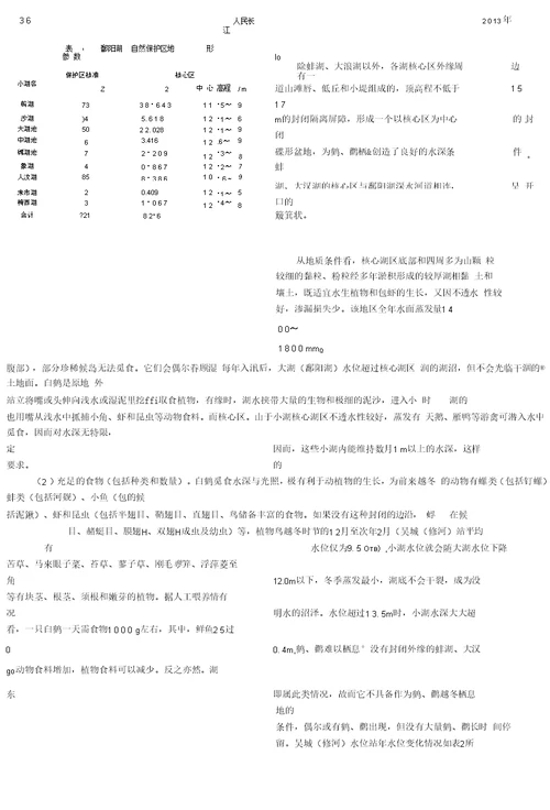 鄱阳湖水利枢纽工程与自然保护区关系研究