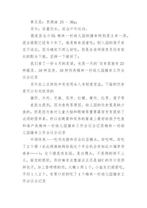 幼儿园膳食委员会会议记录_1.docx