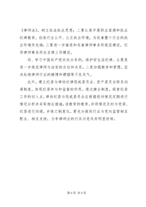 市律协纪委年终工作总结及明年工作计划 (2).docx
