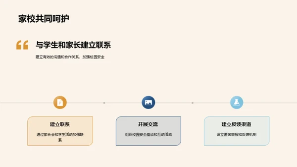 铸造安全校园