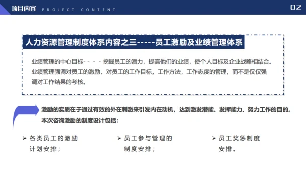 管理制度体系项目建议书管理通用PPT模板