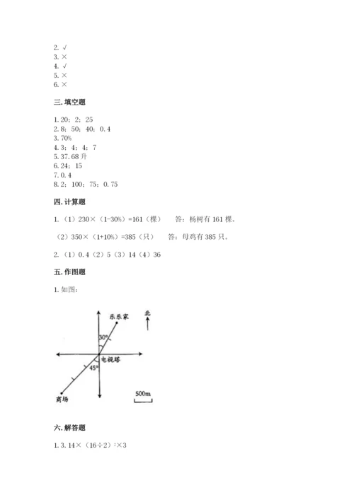 莆田市小升初数学测试卷带答案.docx