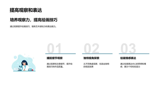 小学美术基础教学PPT模板