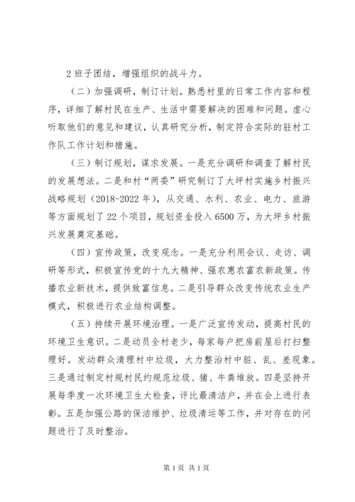 XX年上半年驻村第一书记工作总结.docx