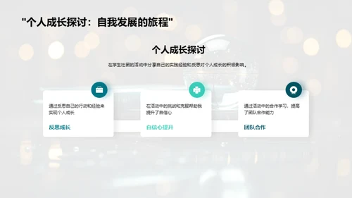 社团活动反思与成长