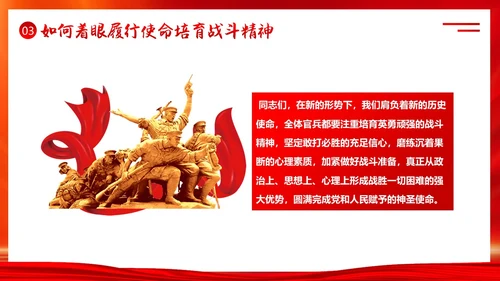 培育战斗精神PPT课件部队