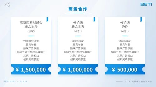 科技创新产业赋能高新区科创峰会ppt模板
