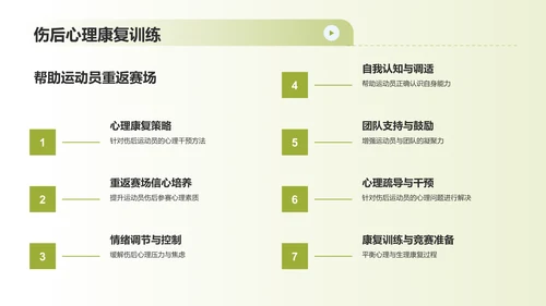 蓝色渐变运动心理学PPT模板