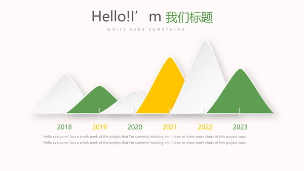 绿色健康营养师年终工作总结动态PPT