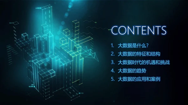 全球大数据数字产业PPT模板