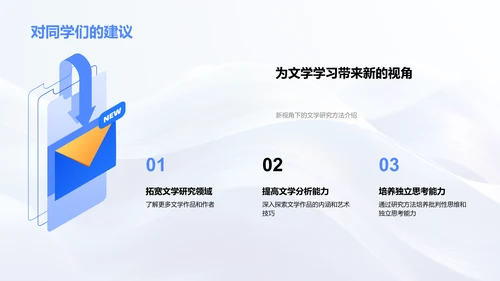 文学研究历程PPT模板