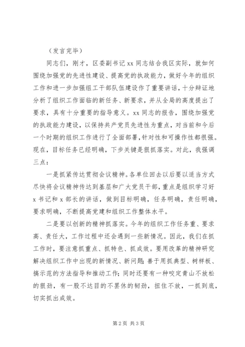 区组织工作例会主持词.docx