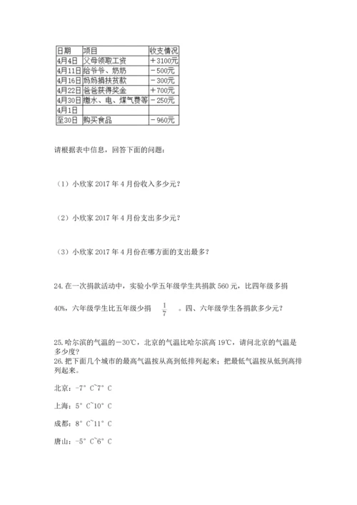 六年级小升初数学应用题50道附答案（能力提升）.docx