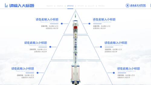 宇航员毕业论文答辩通用PPT模板