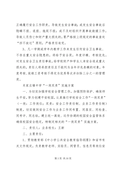 一岗双责实施方案.docx