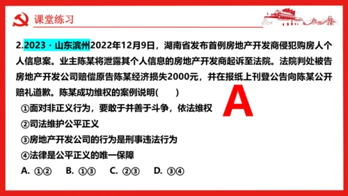 （核心素养目标）3.2 依法行使权利课件（25张幻灯片）+内嵌视频