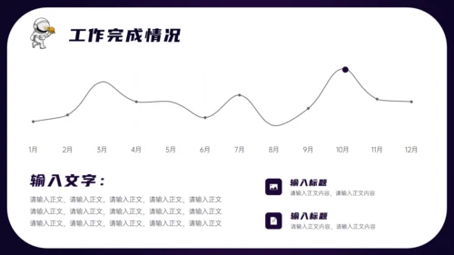 太空音乐DJ工作总结汇报通用ppt模板