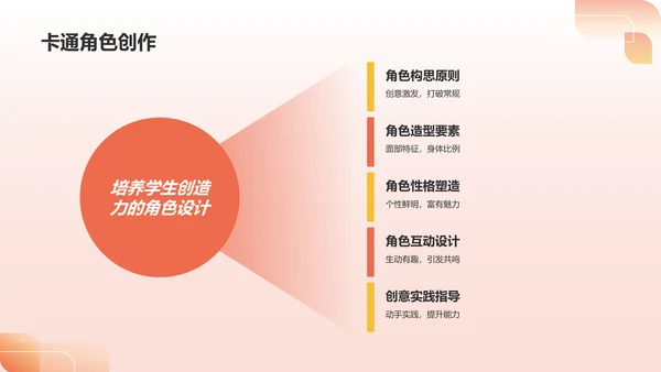 红色卡通风可爱卡通通用教学PPT模板