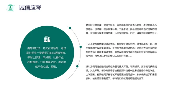 规范答题诚信应考班会PPT