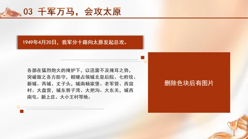 党史经典战役学习太原战役解放华北的最后一战PPT课件