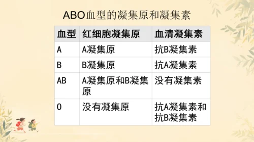 初中生物学人教版（新课程标准）七年级下册4.4.4 输血与血型课件(共19张PPT)