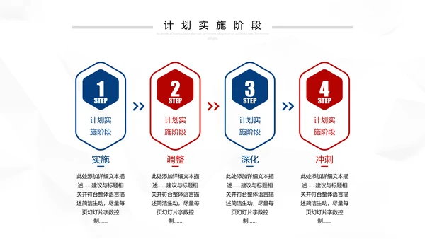 2021红蓝简约2021市场部年终总结新年计划述职报告PPT