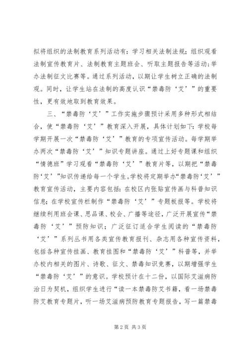 禁毒防艾工作计划 (2).docx