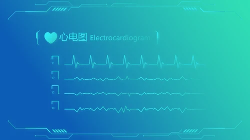 蓝色医疗医学手术讲解动态PPT模板