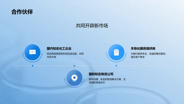 蓝色现代商务创新化学引领医药新浪潮PPT模板