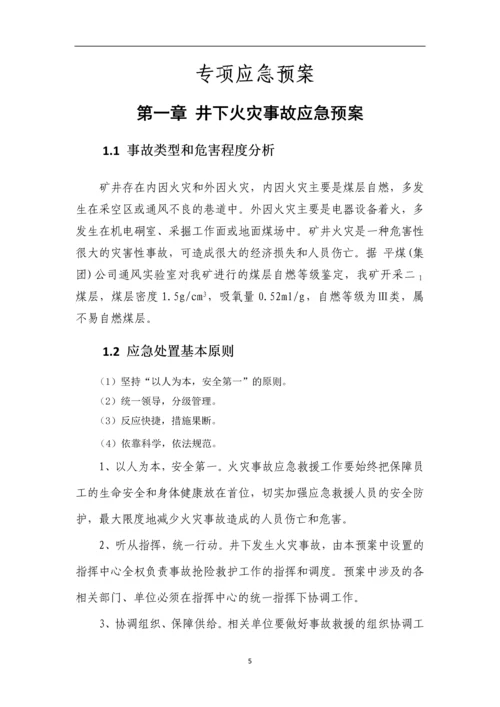 煤业有限公司专项应急预案.docx