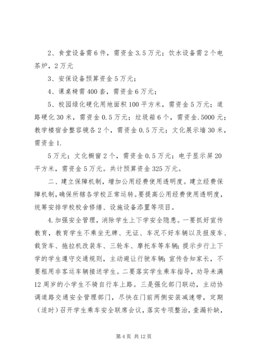 学校基本办学条件专项督导整改报告.docx