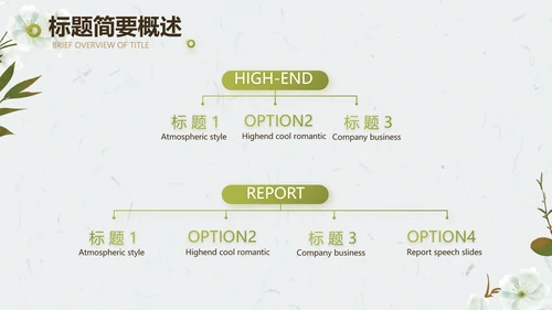 简约护肤品产品介绍工作总结动态PPT模板