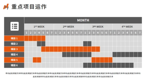 个性橙色商务风工作总结计划通用PPT模板