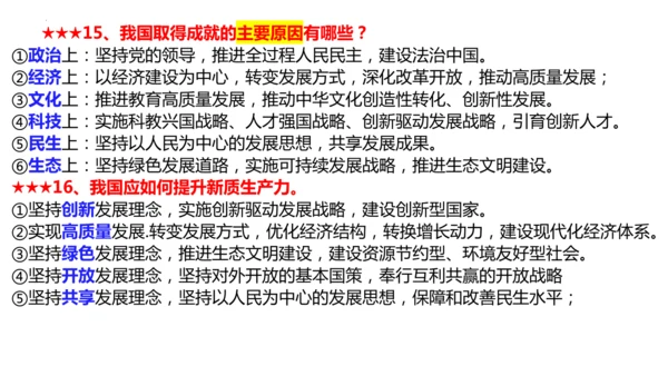统编版道德与法治九年级上册期末复习 课件