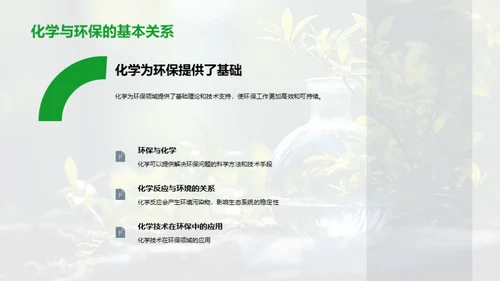 化学与环保的融合