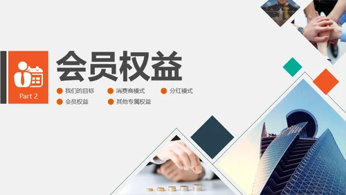 招商加盟项目推介会商业模式宣讲通用PPT模板