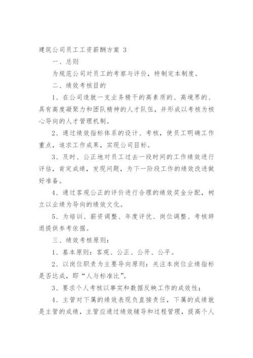 建筑公司员工工资薪酬方案.docx