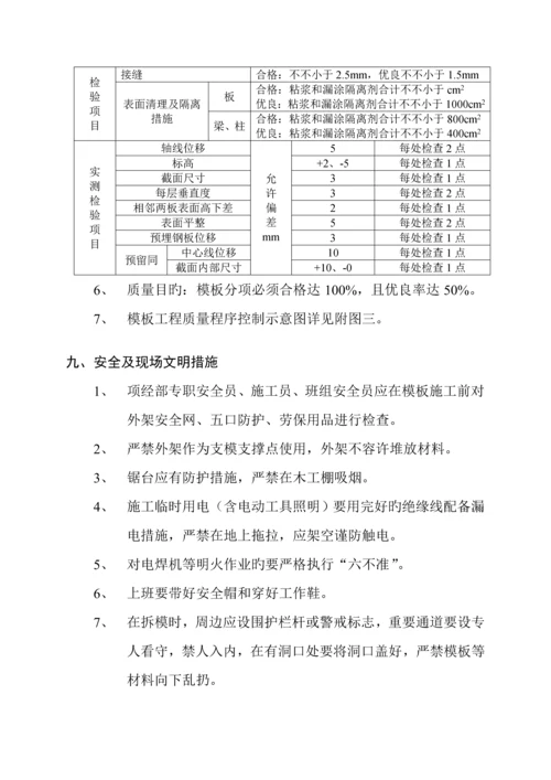 模板关键工程综合施工组织设计及作业综合计划.docx