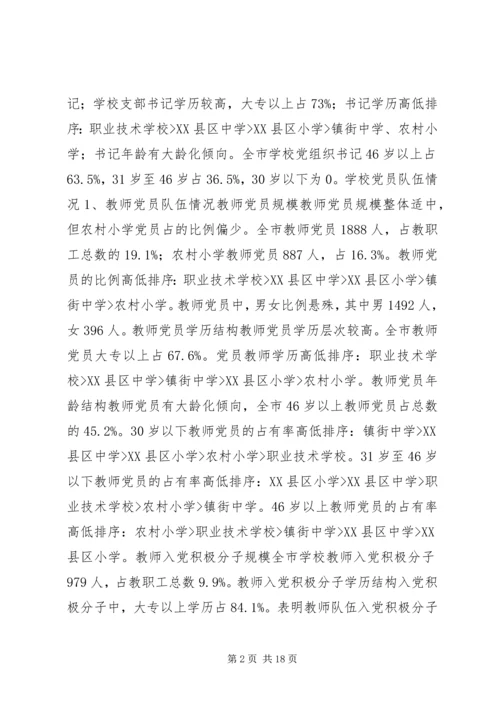 学校党建工作调研报告 (2).docx
