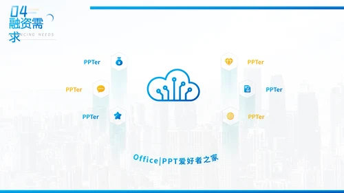 互联网项目介绍创业计划书通用PPT模版