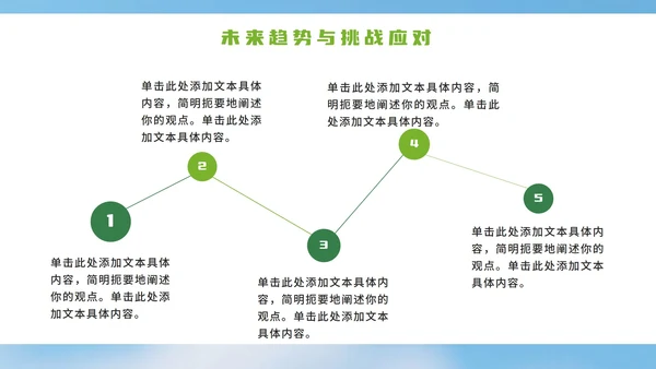 绿色小清新花团锦簇学术活动PPT模板