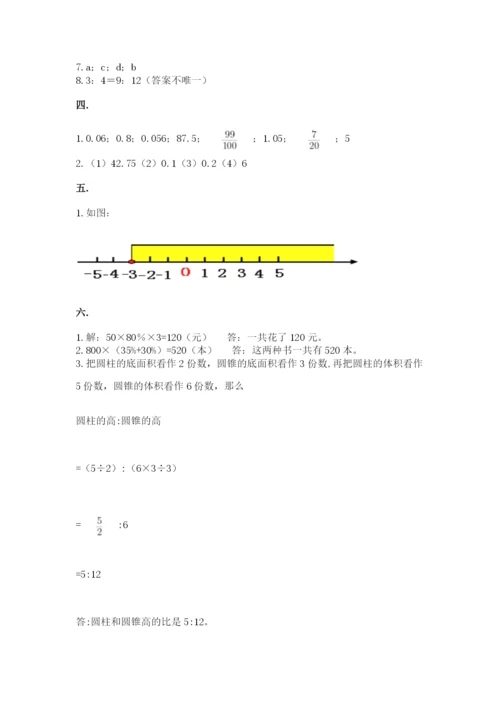 洛阳市小学数学小升初试卷附答案【a卷】.docx