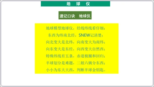 【2023秋人教七上地理期中复习梳理串讲+临考押题】第一章 地球和地图（第1课时地球和地球仪） 【串