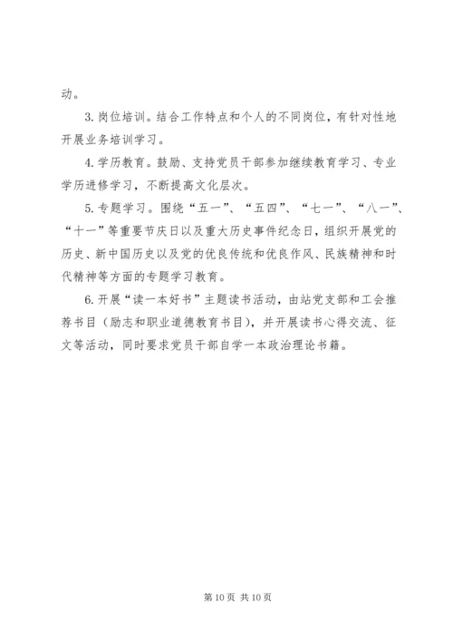 学习型党组织创建活动工作简报.docx