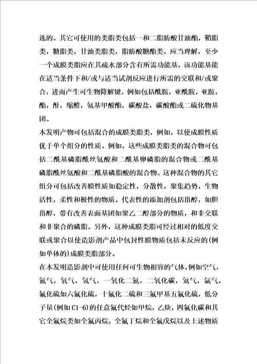 造影剂的改进的制作方法